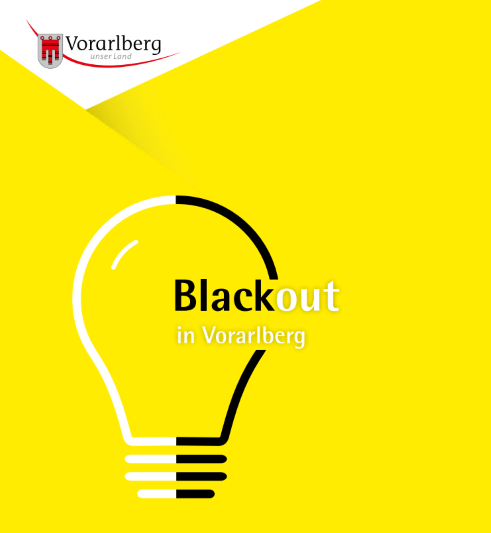 Blackoutbroschüre für Vorarlbergs Haushalte