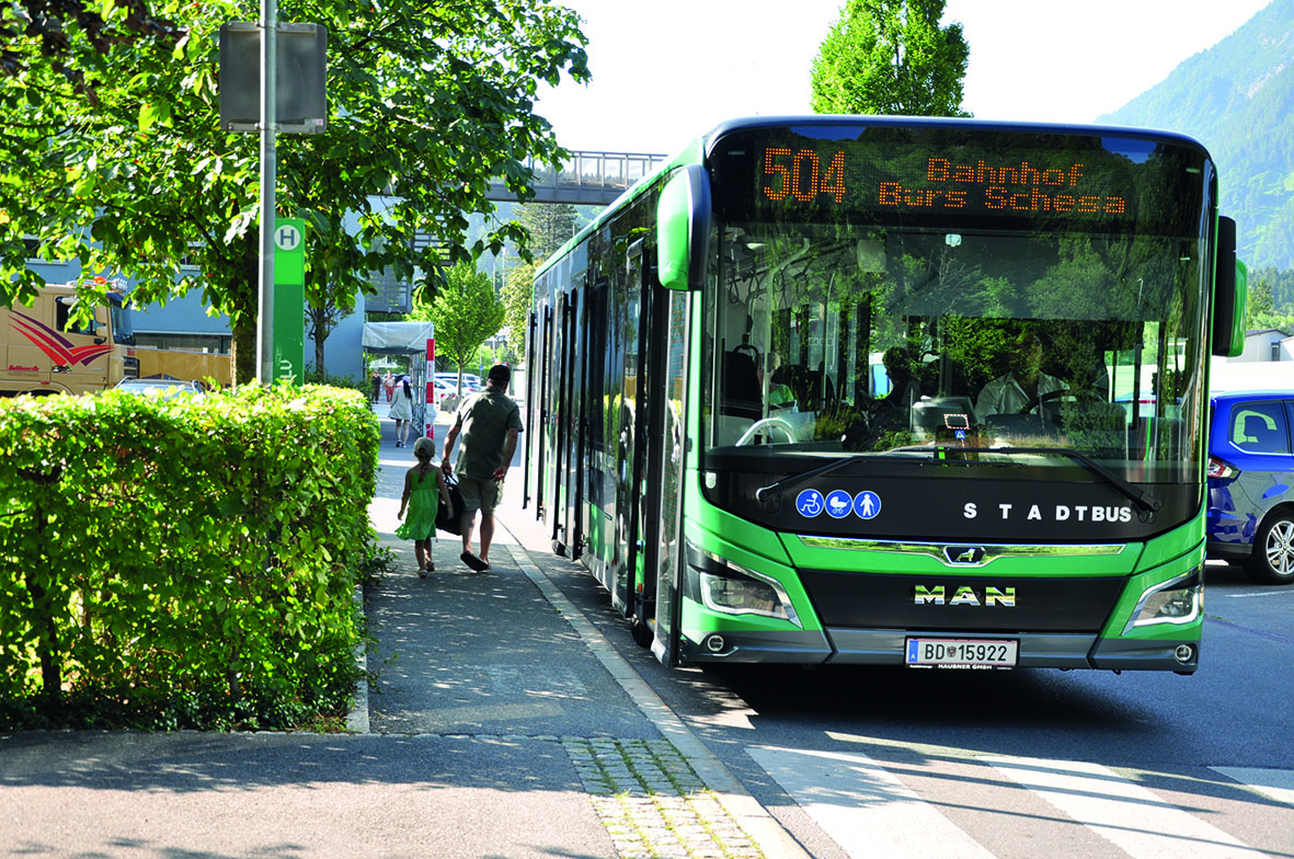 Stadtbus Bludenz: Einfach mobil im ganzen Stadtgebiet