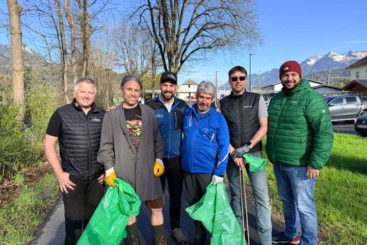 Mit vereinten Kräften für ein sauberes Bludenz