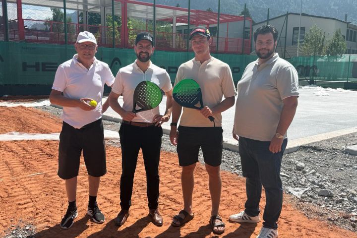 Stadt unterstützt neue Padel-Anlage des TC Bludenz